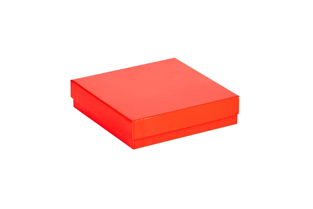 Cryobox cardboard 133x133x32mm red Ratiolab