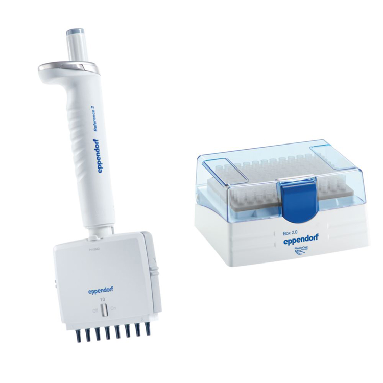 Eppendorf Reference 2 pipet 8-canal 0,5-10ul