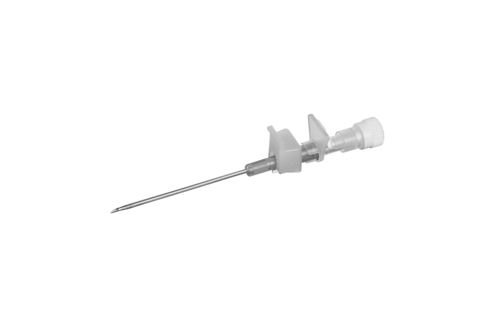 Clip Winged safety IV catheter, 16G,  1,7x45mm, grijs, Vigmed