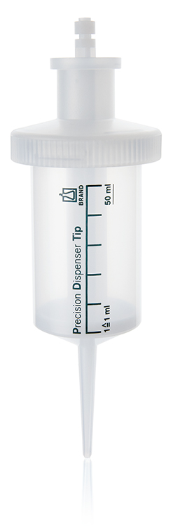 Dispensertip II, 50ml, BIO CERT, single packed sterile, Brand