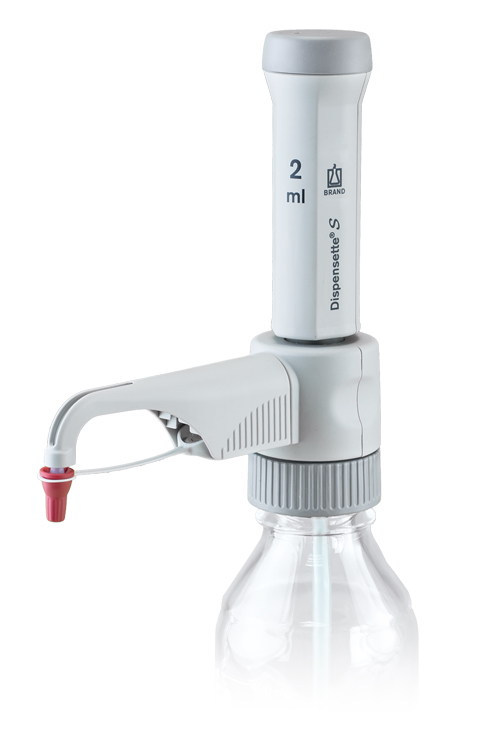 Dispensette S, fixed-volume, 2ml, without recirculation valve Brand