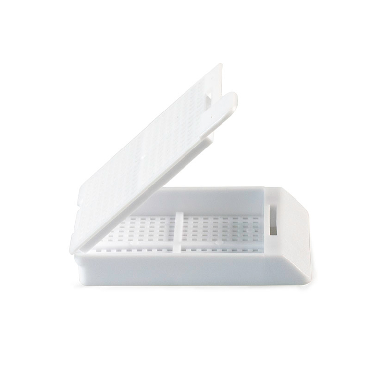 Swingsette biopsy 1 compartiment + cap white non assembled, Simport