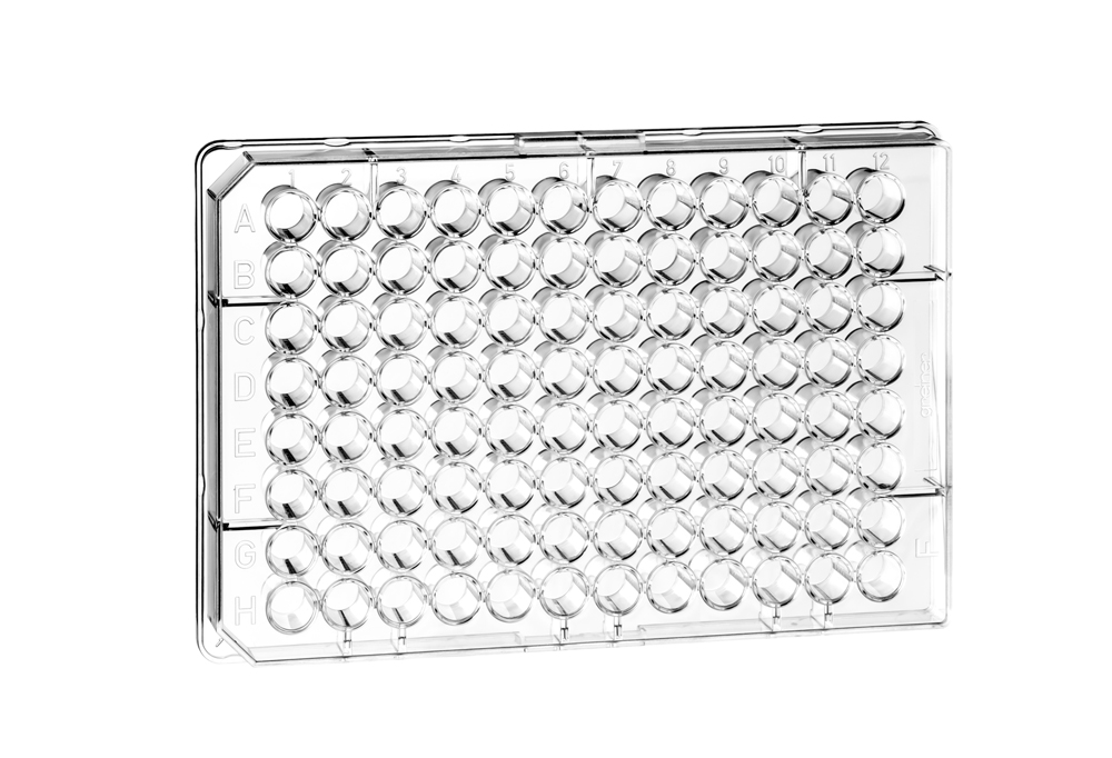 Microtiter plate flat bottom (5pcs/bag), Greiner