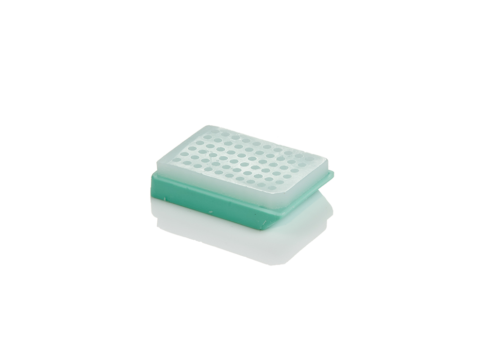 T-Sue paraffin blocks,  60 cores, 2mm, silicone, red, Simport