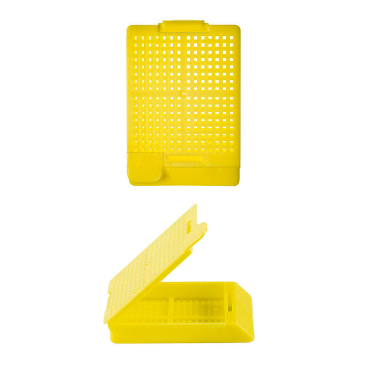 Swingsette biopsy 1 compartiment  + cap yellow, Simport