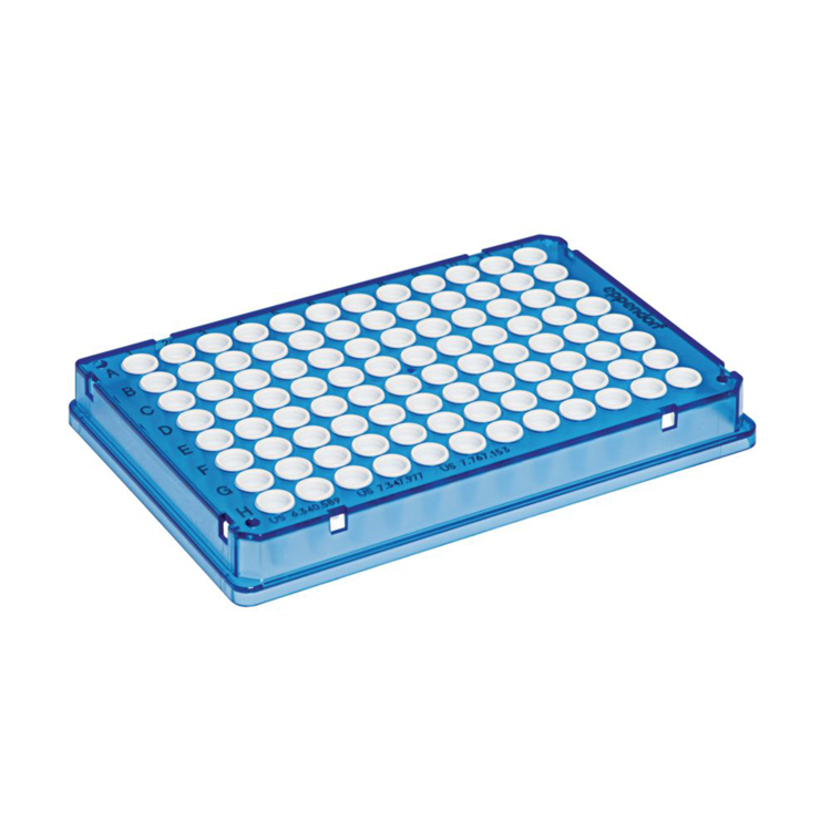 Twin.tec real-time PCR plate 96 skirted blauw Eppendorf