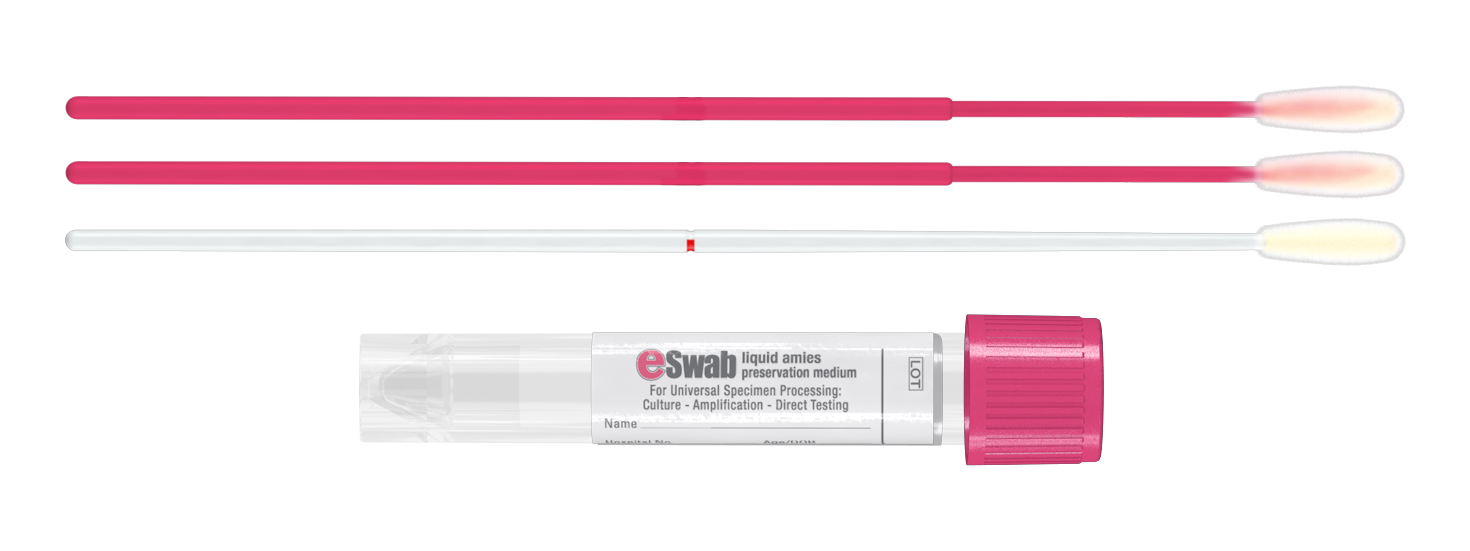 MRSA-kit (Amies Liquid) with 3regular swabs, Copan