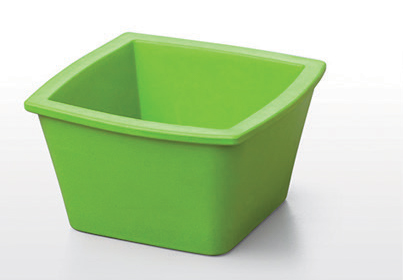 Cool tray 1 liter, 159x159x95mm, green