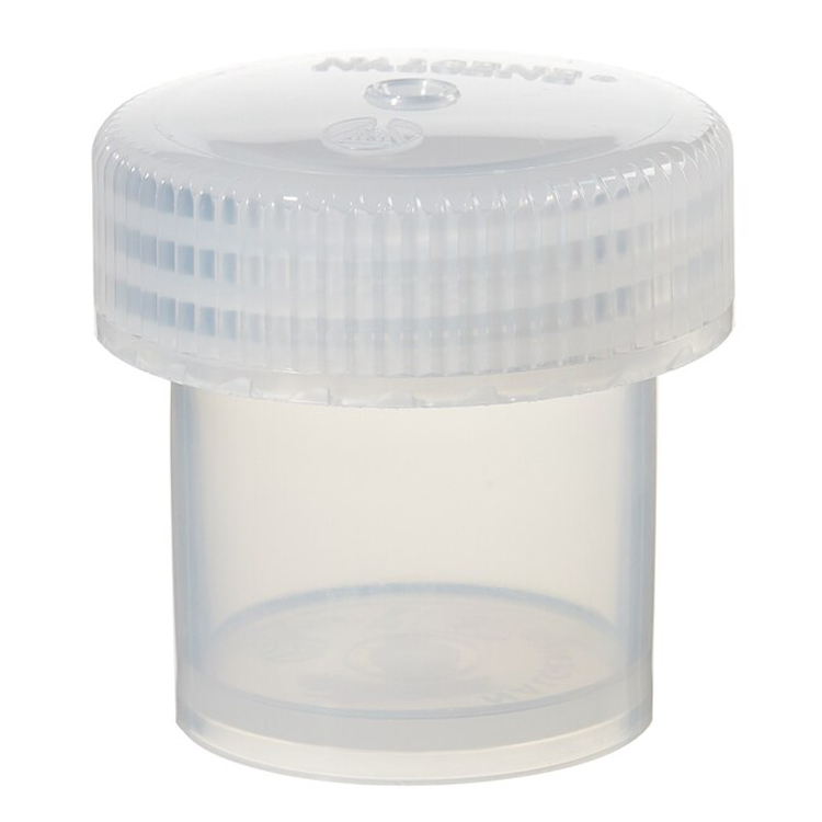 Pot 30ml transparant PLP + stop wit plp Nalgene