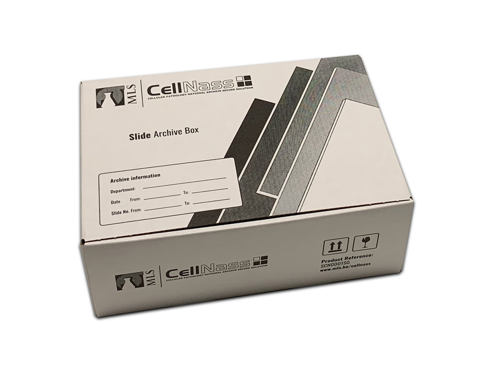 MLS|CellNass box for slides (flatpacked), 1 plate/2 boxes