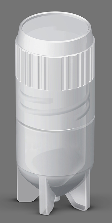 Cryotube Redline 0,5ml, for 10x10 cryobox, with writing area , Rnase-Dnase free, economical