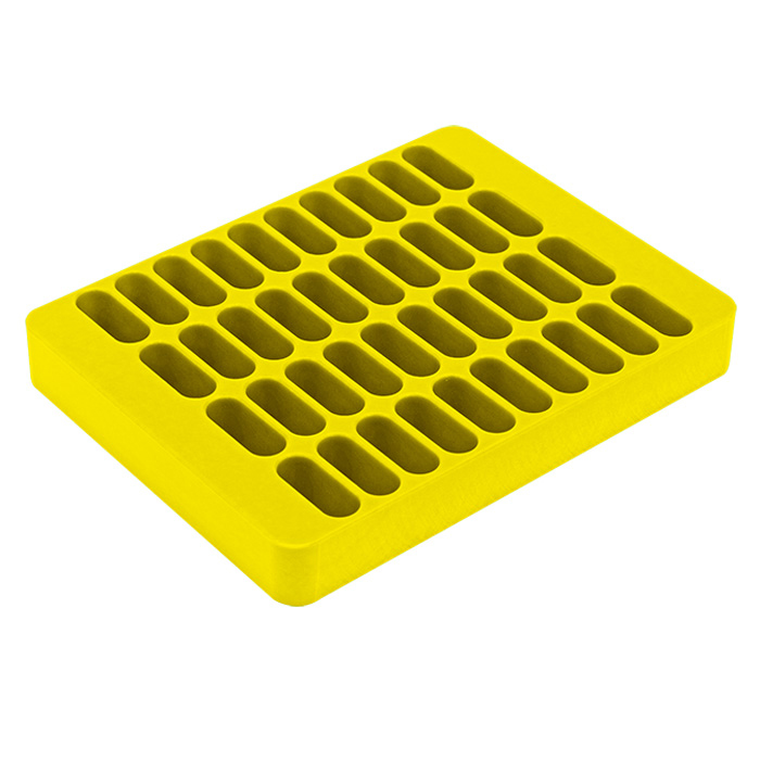 Histoblock rack pour 30 blocks, 197 x 151 x 25mm, rouge, Cellpath