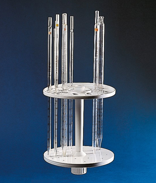 Round pipette stand for plastic pipettes, Kartell