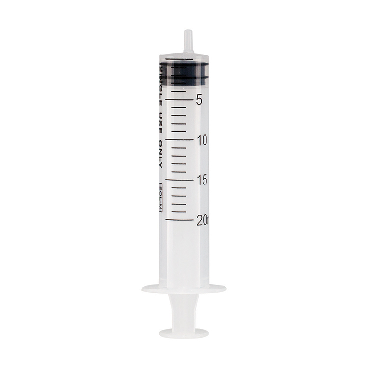 Sol-M eccentric tip syringe, 20ml, 3-part syringe, without needle, Sol Millennium