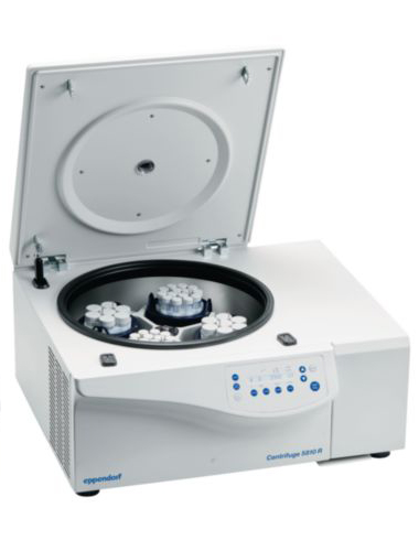 Centrifuge 5810R G Benchtop + rotor S-4-104, inclusief AD-adapter voor rondbodembuizen diam 13 &16 mm, Eppendorf