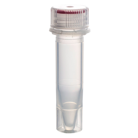 Microtube 1.5ml + rok + cap, niet gemonteerd, niet steriel, Simport