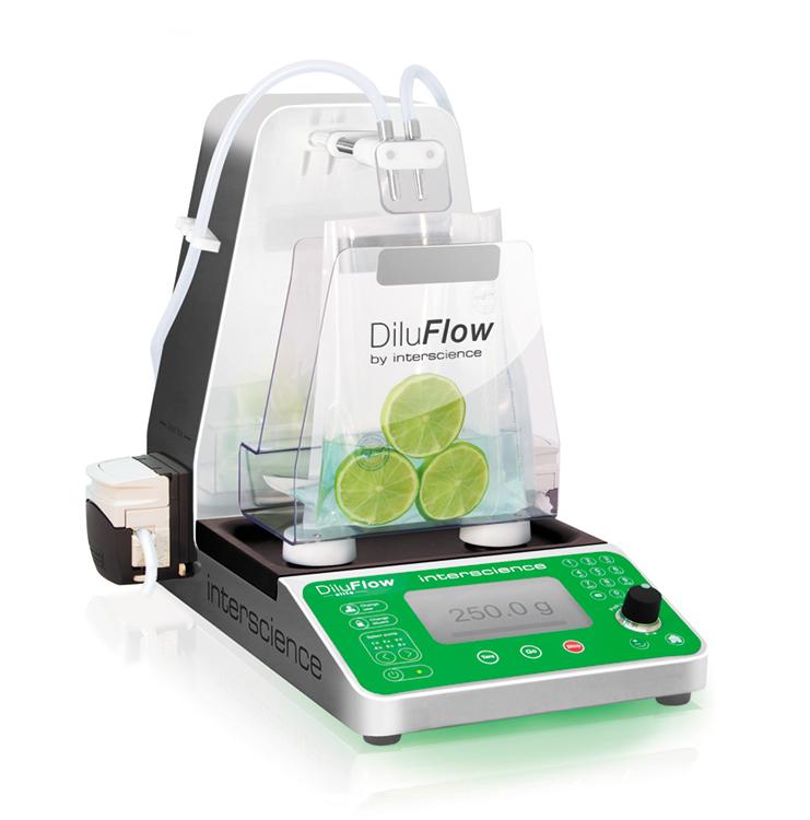 DiluFlow Elite double pump, gravimetric dilutor, model 5 Kg + 1 accessory unit, Interscience