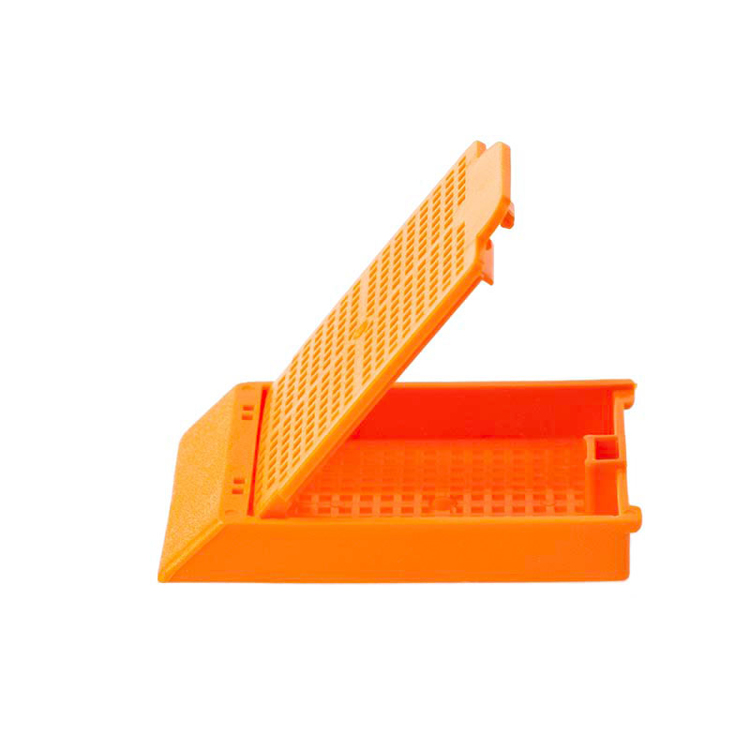 Histosette II Biopsy 45° avec couvercle orange, Simport