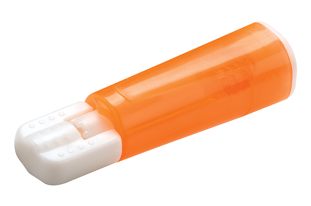 Safety bloedlancet Unistik Touch 21G x 2mm, oranje