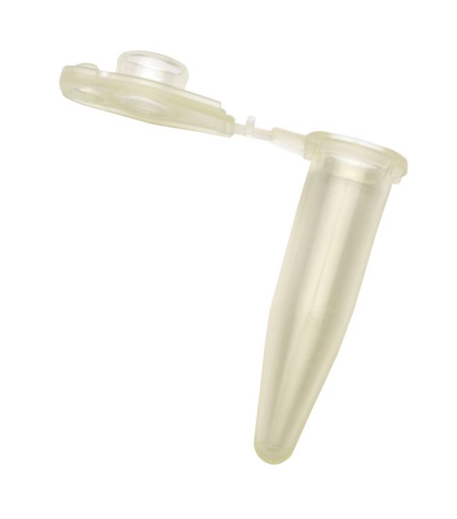 Cup Eppendorf original 0.5ml safe lock geel, Eppendorf