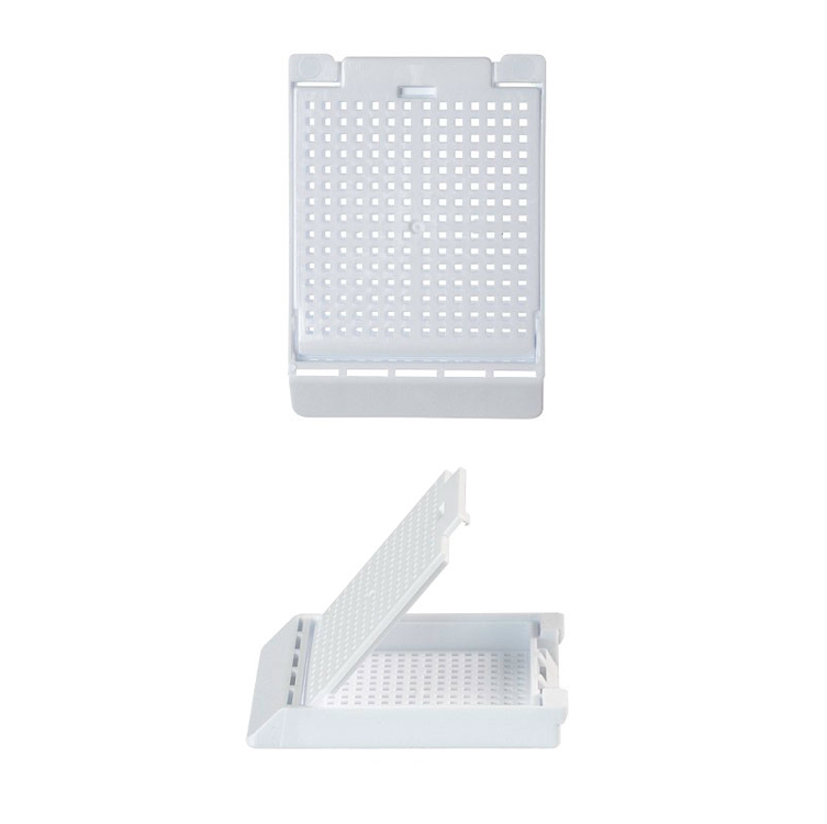 Slimsette biopsy 1 compartiment  + couvercle blanc, Simport