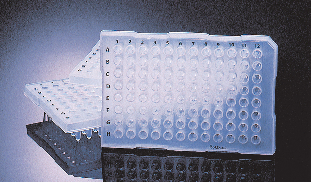 Fast PCR plate, 96 wells x 0,1ml, natural, non sterile, half skirted