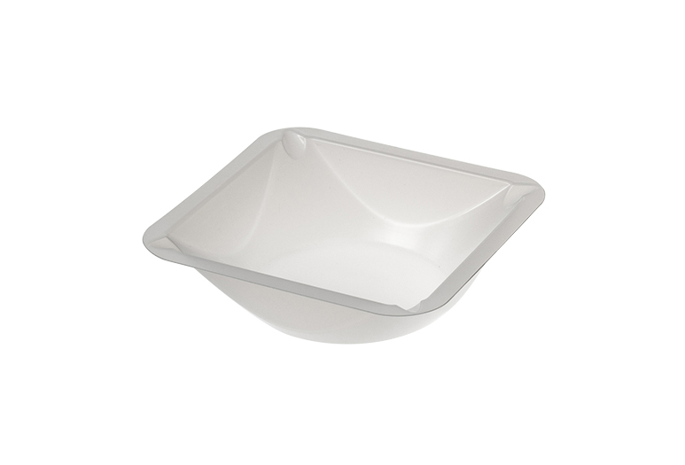 Weigh boat 100ml, 78 x 78 x 25mm white, Simport