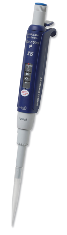 Socorex pipet Acura manual XS 100-1000ul