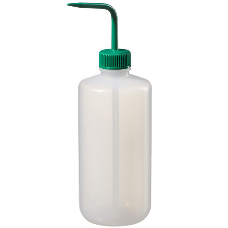 Pissette 500ml LDPE avec bouchon vert en PE, Nalgène