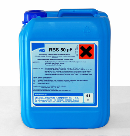 RBS 50 pf laboratory soap, drum 5L