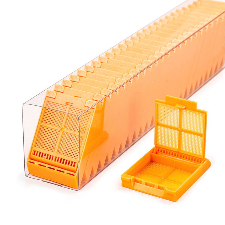 Micromesh ll quickload biopsy cassette + cap peach, Simport