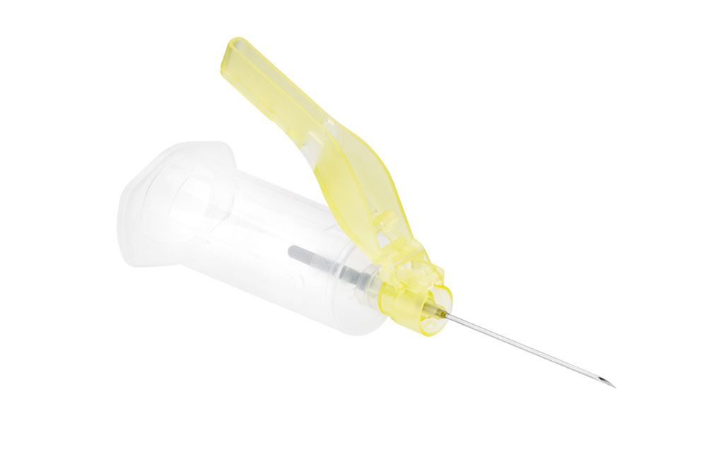 Sol-Care Safety Multi-Sample needle 20G*1 1/2, with holder, Sol Millennium