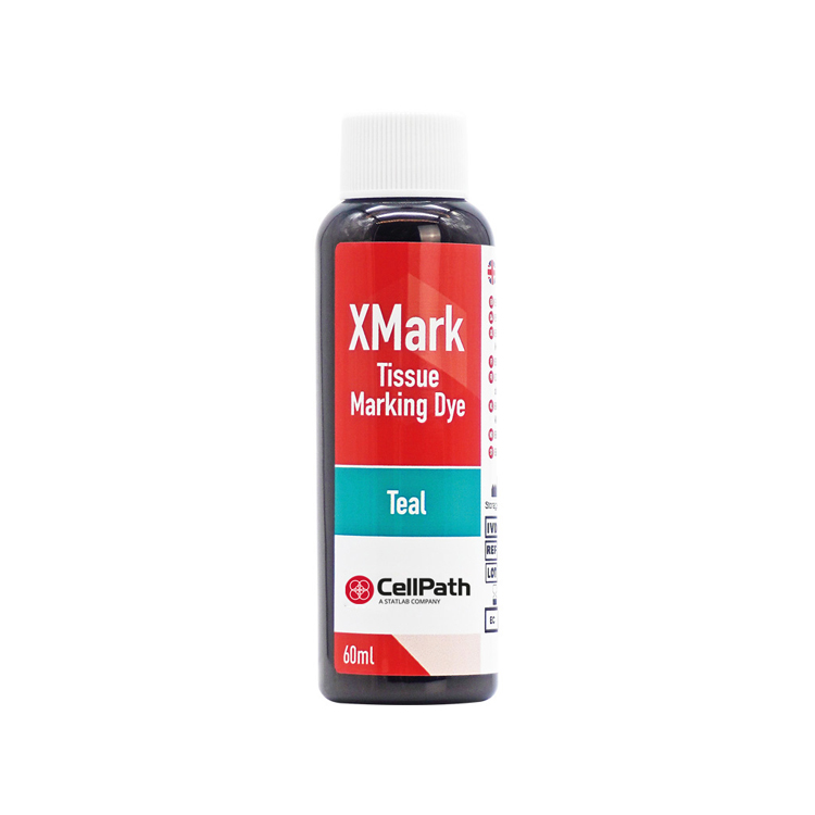 Tissue marking dye - blauw/groen (teal) 60ml, Cellpath