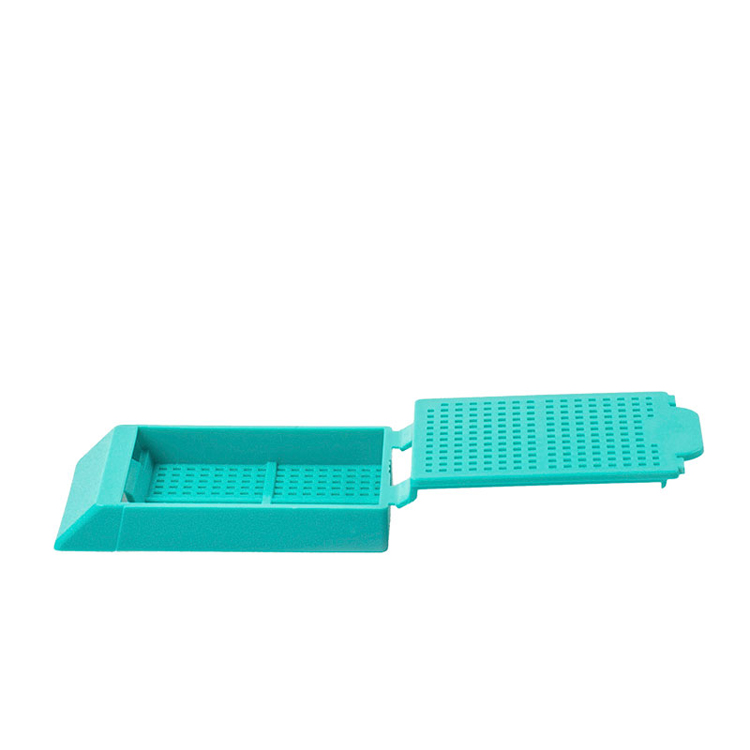 Histosette I Biopsy 45° avec couvercle aqua, Simport