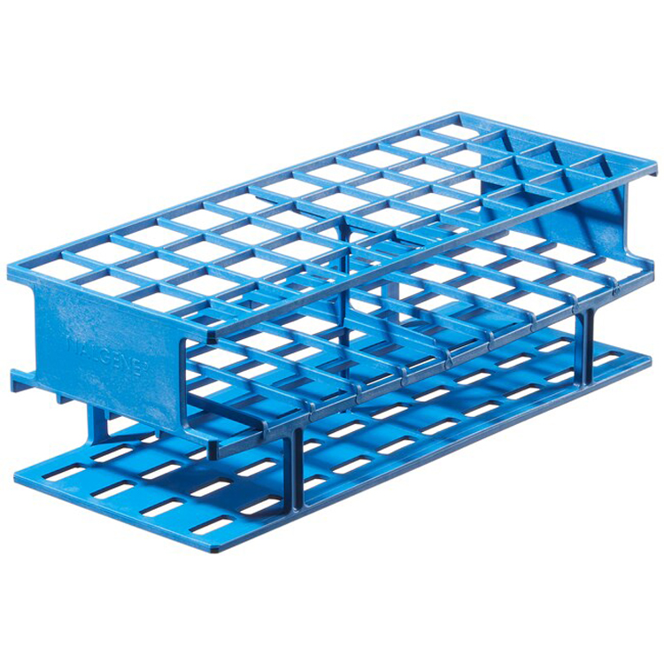 Unwire rack for 40 tubes diam.20mm blue, Nalgene