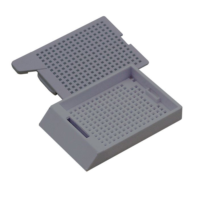 PI Biospy cassette System II gris, couvercle gris, pour imprimante PI, Cellpath