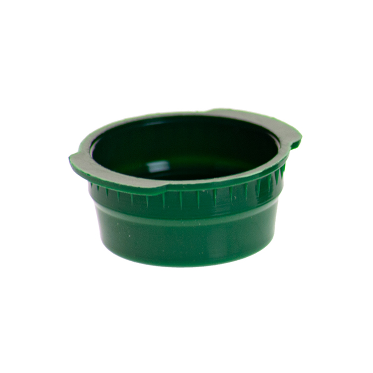 Overliggende drukstop, diameter 16mm Vacucap groen, Simport