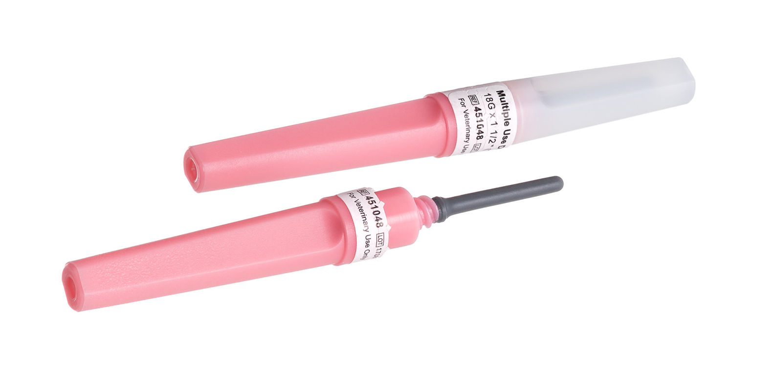 Vacuette Multiple Use Drawing Needle 18G x 1 1/2, sterile, latex-free, for veterinary use, Greiner