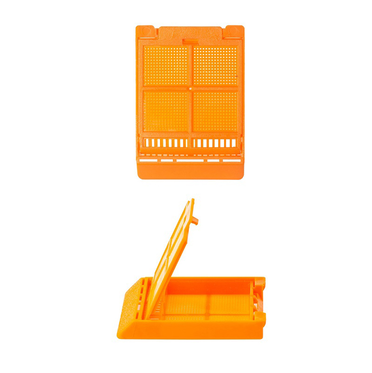 Micromesh biopsy 1 compartiment + cap orange, Simport