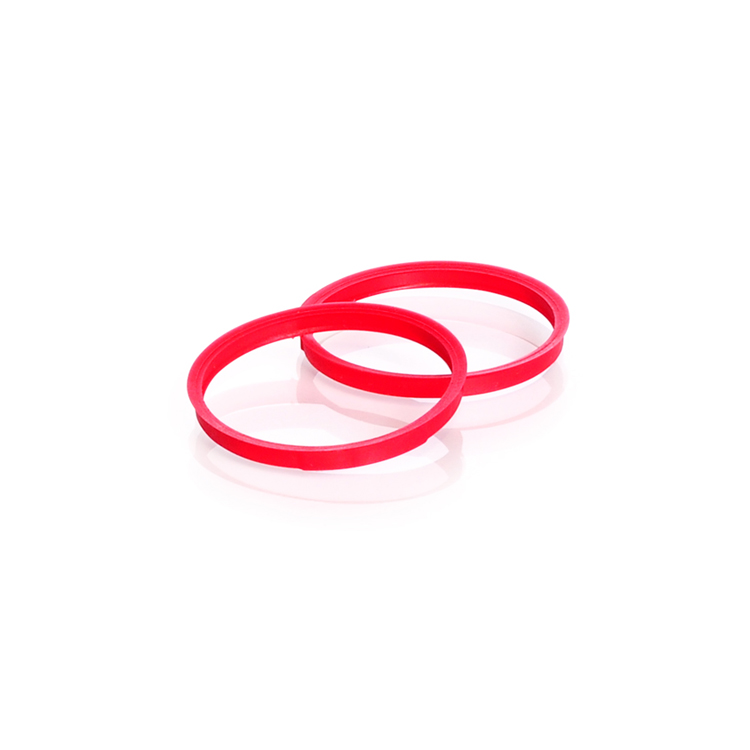 Bague de déversement en ETFE pour bouchon à visser en PBT, GL 45, rouge, Duran