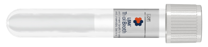 LBM buis 12x80mm 4ml Thiol Broth, Copan