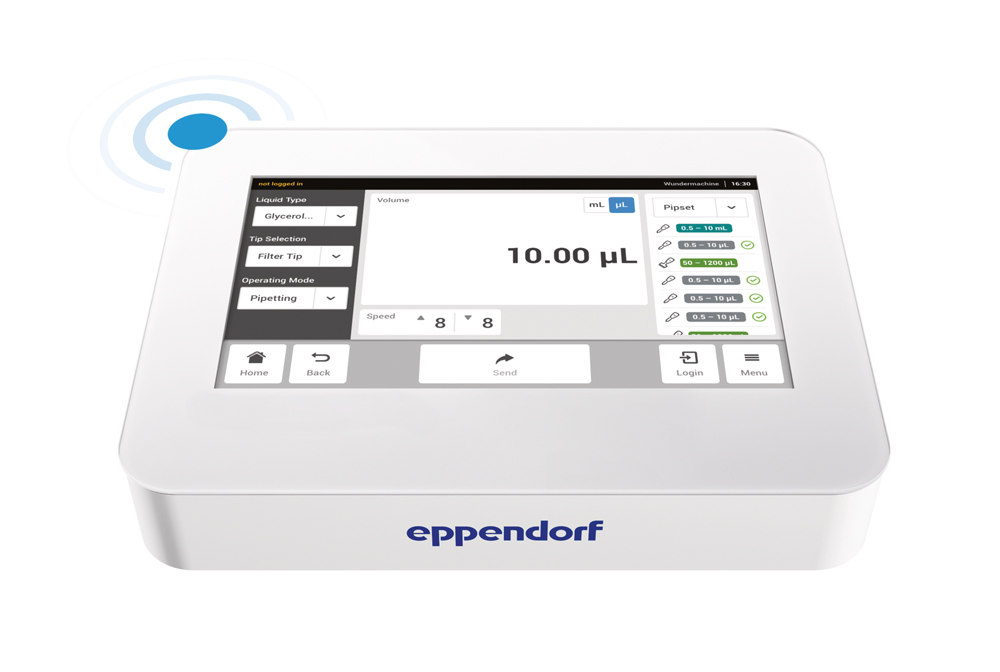 VisioNize® pipette manager: VisioNize® pipette manager, touch control panel, software, Eppendorf