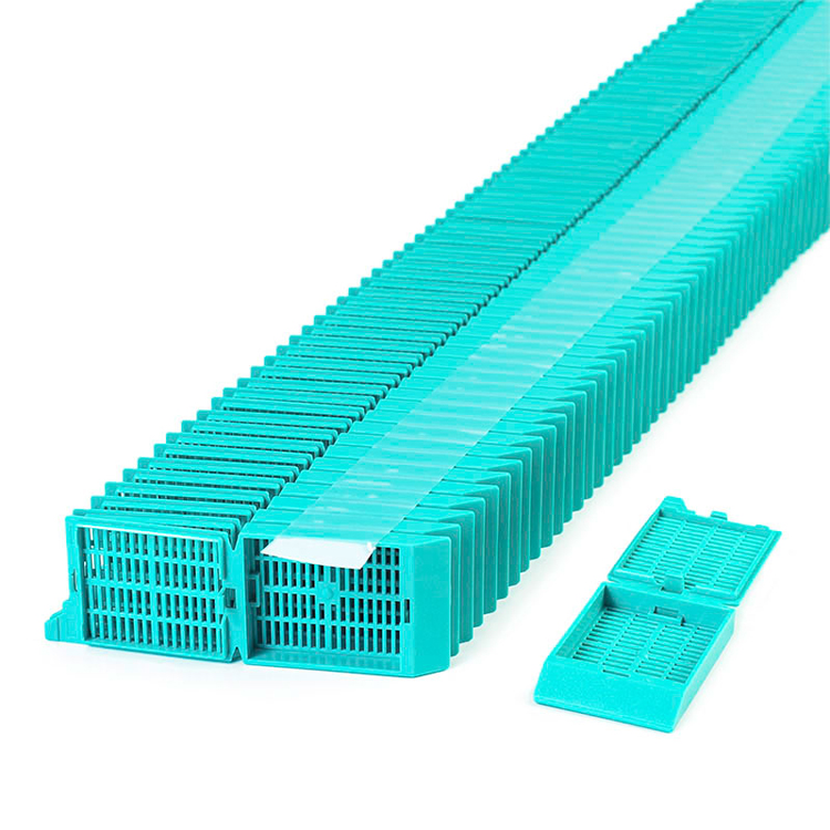 Unisette quickload stack embedding cassette + cap aqua, Simport