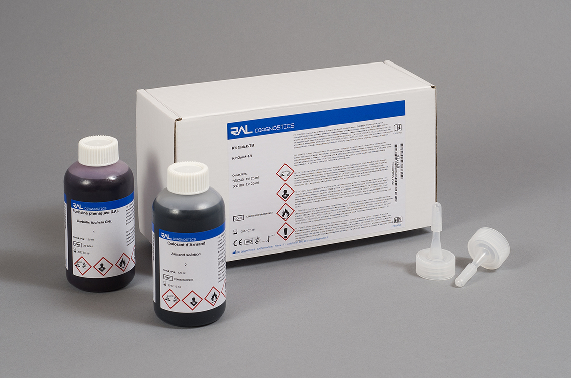 Kit Quick-TB  2x125ml, Ral diagnostics