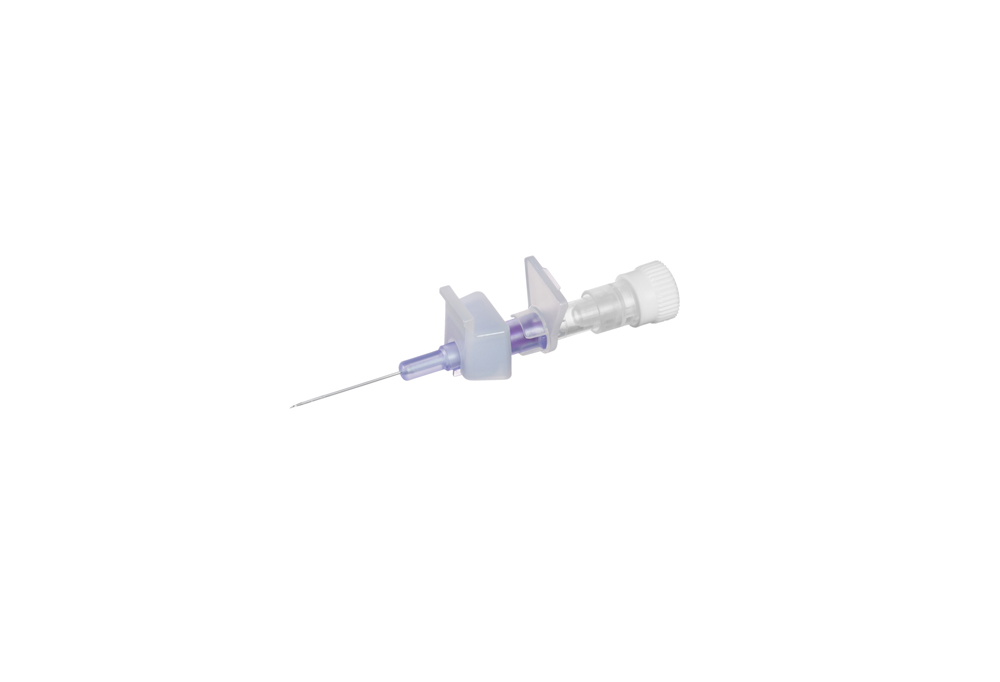 Clip Neo safety IV catheter , 26G,  0,6x19mm, violet, pour pédiatrie/gériatrie, Vigmed