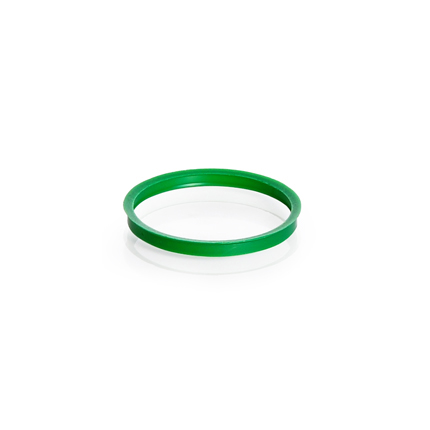 Bague de déversement en PP pour capuchon à visser standard, GL 45, vert, Duran