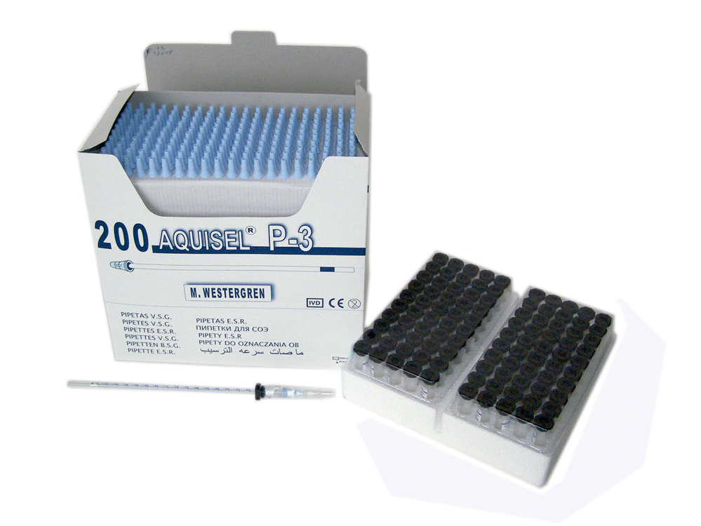 Sedirate P3 pipette with citrate tube, JP Selecta