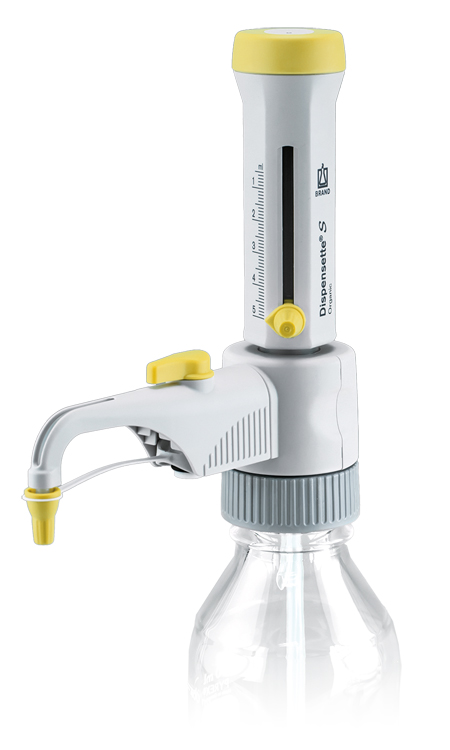 Dispensette S organic, analog-adjustable, 0.5 - 5ml, with recirculation valve Brand