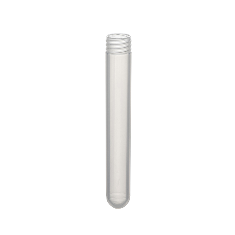 Sample tube 5ml, PP, fond rond, sans bouchon, Simport