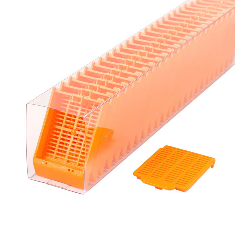 Histosette ll quickload embedding cassette + deksel oranje, Simport